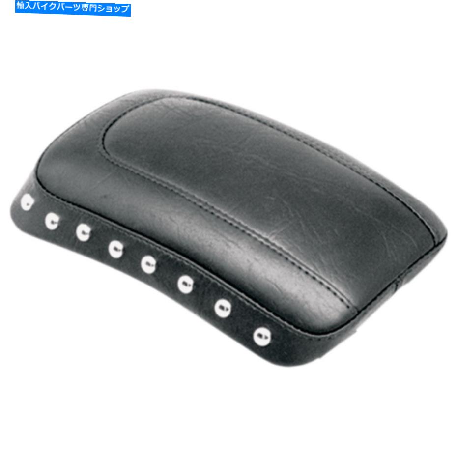 Seats マスタングピリオンパッド - 薄 - FLST '08 -'17（黒）76176 Mustang Pillion Pad - Thin - FLST '08-'17 (Black) 76176
