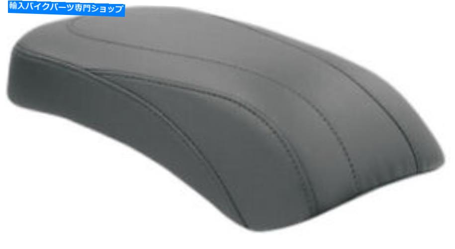 Seats トリッパースムーズな合成革のピリオンパッド76173 00-17ハーレーソフトアイル Tripper Smooth Synthetic Leather Pillion Pad 76173 For 00-17 Harley Softail