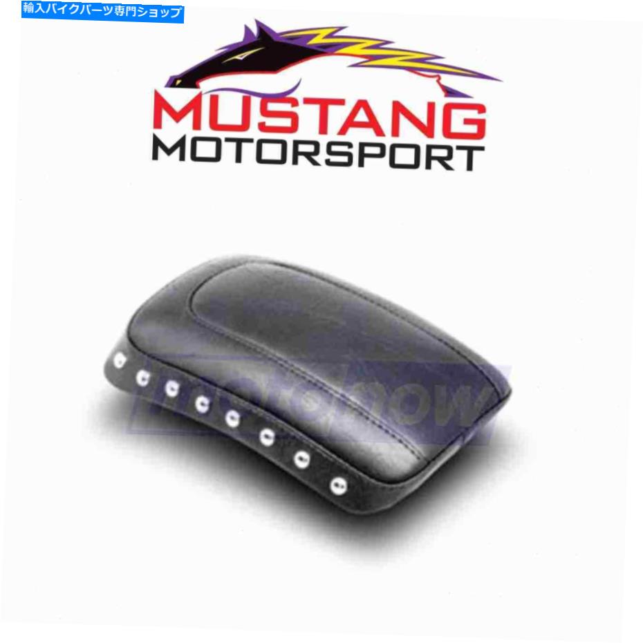 Seats マスタングは2006年から2007年のハーレーDavidson FLSTSCソフトアイルDPの薄い後部座席 Mustang Studded Thin Rear Seat for 2006-2007 Harley Davidson FLSTSC Softail dp