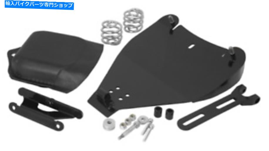 Seats ソロスプリンガーシートサドルマウントブラケットキット00-17ハーレーソフトアイルFLST 27949 So..