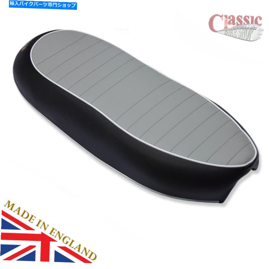 Seats Triumph T100 T120 T150 1967 SEAT UK MADE GRAY TOP Triumph T100 T120 T150 1967 Seat UK Made Grey Top