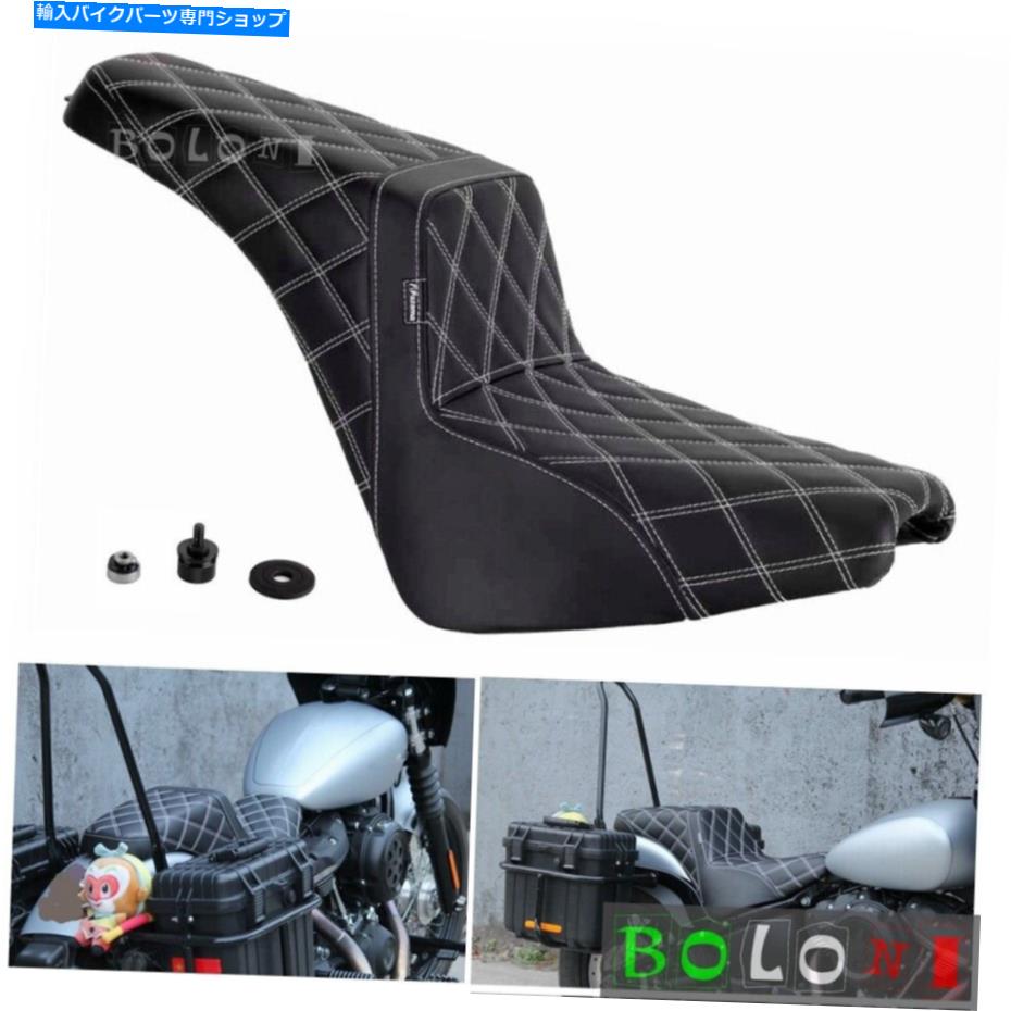 Seats ハーレーソフトアイルFLHCS FLDE FXBB S 114 2018-2022のドライバーと乗客2アップシート Driver & Passenger 2-UP Seat For Harley Softail FLHCS FLDE FXBB S 114 2018-2022