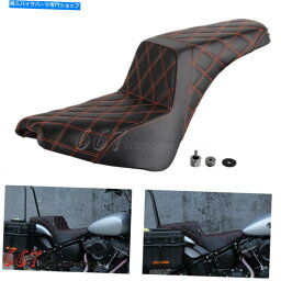 Seats ハーレーソフトアイルストリートボブFXBB S FLHCS 2018-2022のオートバイ2-Up LSゲルシート Motorcycle 2-Up LS Gel Seat For Harley Softail Street Bob FXBB S FLHCS 2018-2022