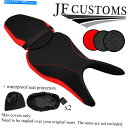 Seats B Honda CB 125 R 18-20シートカバーセット+2x WSP用の赤いカーボングリップビニールカスタム B RED CARBON GR...