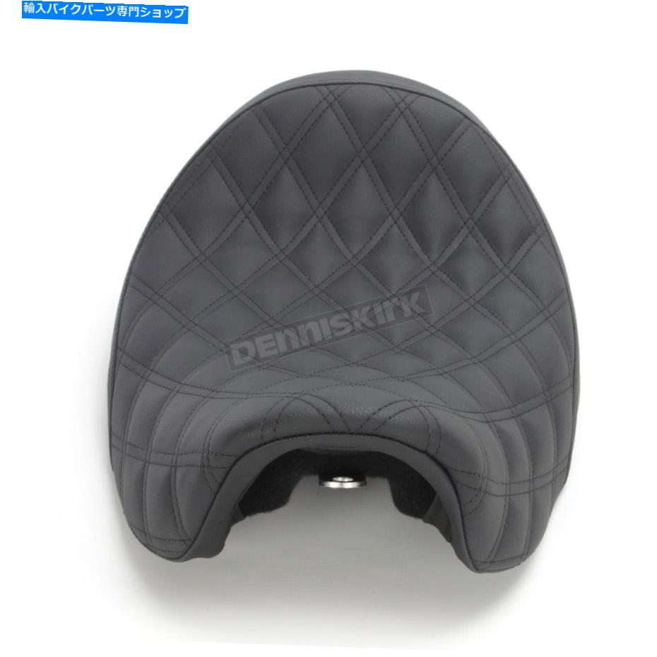 Seats Saddlemen Black Renegade Lattice-Stitchソロシート-806-04-002LS Saddlemen Black Renegade Lattice-Stitch Solo Seat - 806-04-002LS