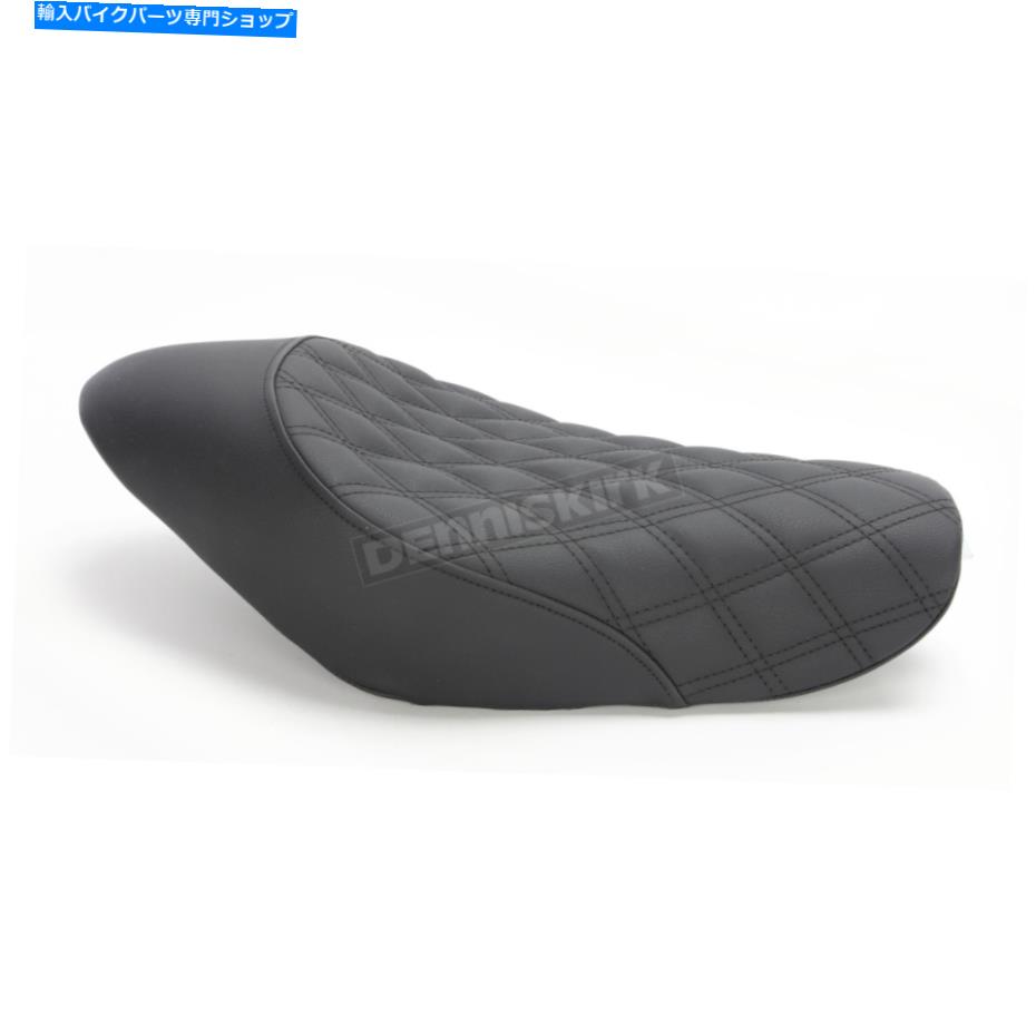 Seats Saddlemen Black Renegade Lattice-Stitchソロシート-807-03-002LS Saddlemen Black Renegade Lattice-Stitch Solo Seat - 807-03-002LS
