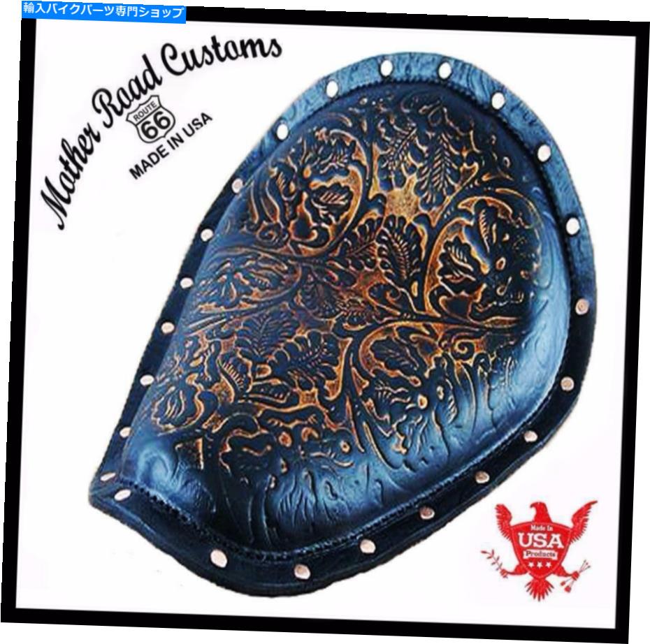 Seats スプリングシートハーレースポーツスターチョッパー11x14x1 