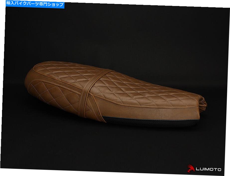 Seats Triumph Bonneville T100 17-20 T120 16-2020モダンダイヤモンドシートカバーLuimoto D TRIUMPH BONNEVILLE T100 17-20 T120 16-2020 MODERN DIAMOND SEAT COVERS LUIMOTO D