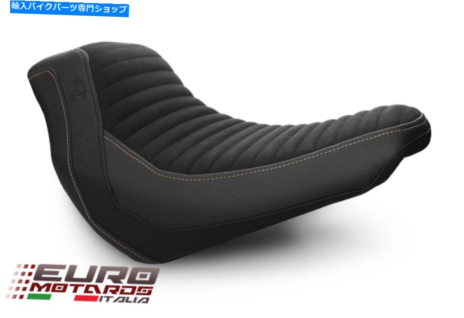 Seats ルイモトクラシックスエードテックグリップシートカバーハーレーデビッドソンローライダーS 16-20 Luimoto Classic Suede Tec-Grip Seat Cover For Harley Davidson Low-Rider S 16-20