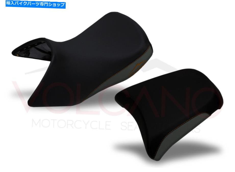 Seats BMW R1200 GS 2005-2012火山設計シートカバーオレンジB048C \ A \ 103アンチスリップ BMW R1200 GS 2005-2012 Volcano Design Seat Cover Orange b048c\A\103 Anti slip