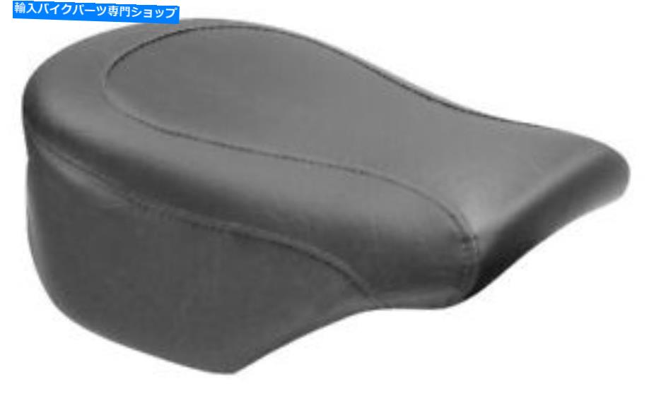 Seats ޥ󥰥磻75097磻ɥꥢȥӥơ֥åࡼFXST '00 -'05 Mustang Wide 75097 Wide Rear Seat Vintage Black Smooth FXST '00-'05