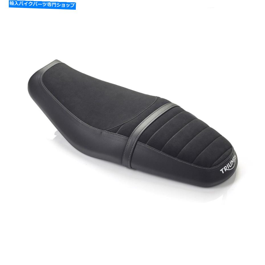 Seats Triumph Street Scrambler Low Double Seat Black Triumph Street Scrambler Low Double Seat Black