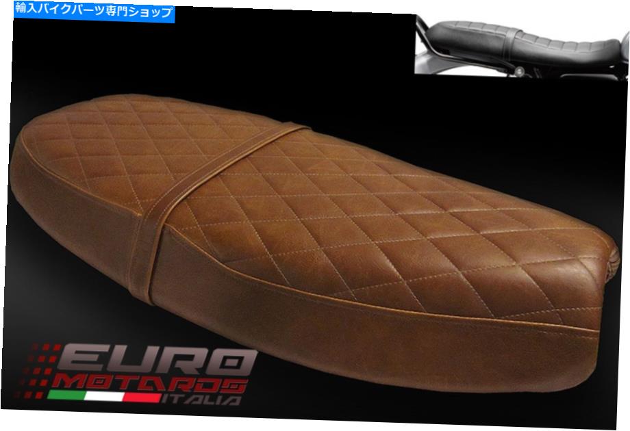 Seats Triumph Scrambler 2006-2016 Luimoto Vintage Curve Top Seatカバー3色新しい色 Triumph Scrambler 2006-2016 Luimoto Vintage Curve Top Seat Cover 3 Colors New