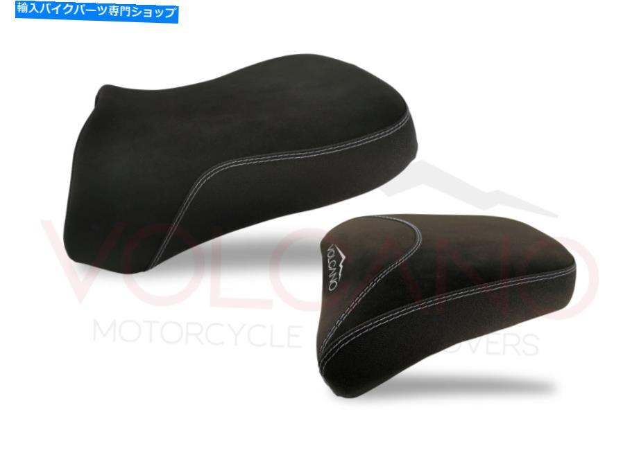 Seats フィットヤマハスーパーテネア1200 2010-2020火山デザインシートカバーホワイトY025CC48 Fit Yamaha Super Tenere 1200 2010-2020 Volcano Design Seat Cover White Y025Cc48