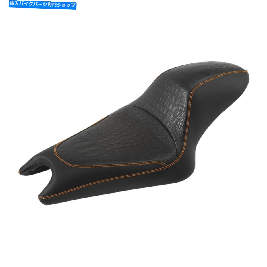 Seats Harley Sportster xl883 2004-2022 3.3ガロンタンクに適したブラックステップアップ2アップシート Black Step-up 2-up Seat Fit For Harley Sportster XL883 2004-2022 3.3 Gallon Tank