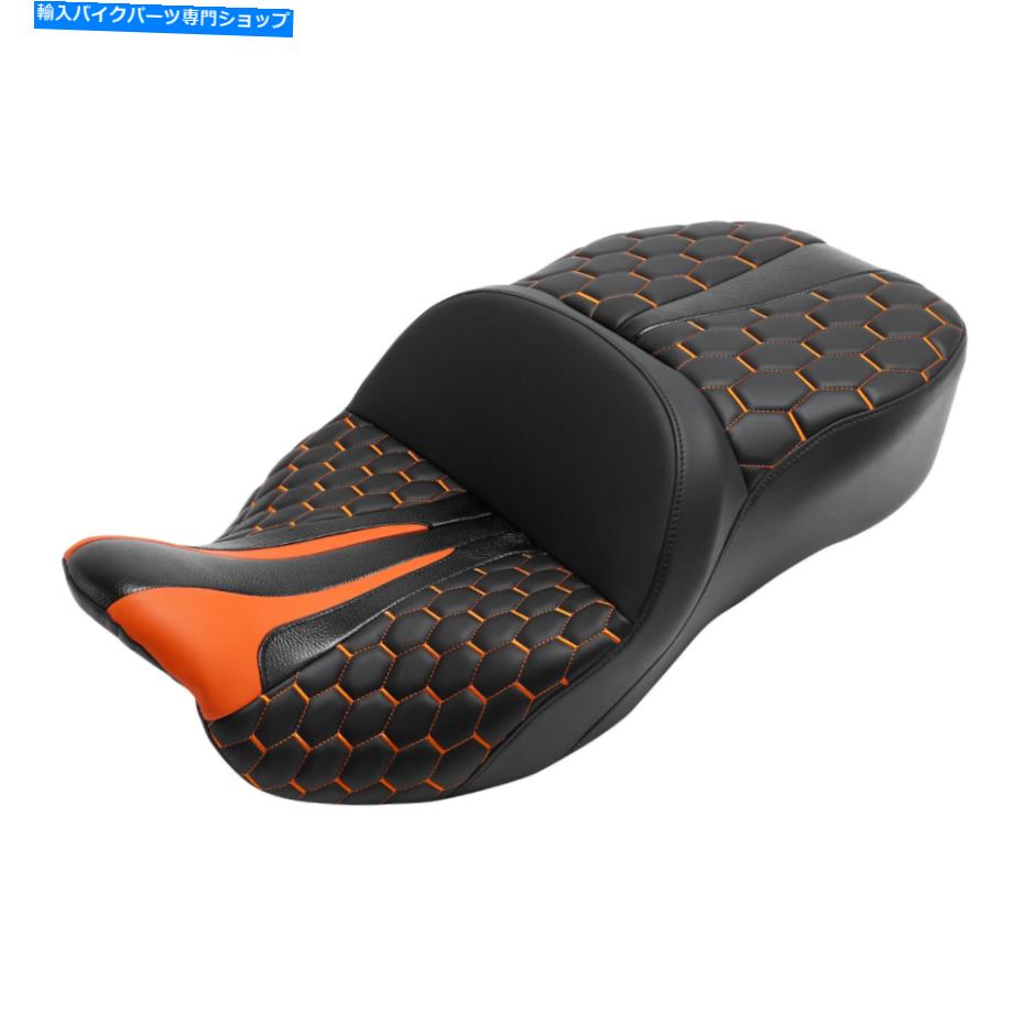 Seats ハーレーCVOストリートグライドロードキングに適したライダードライバーと助手席 Rider Driver & Passenger Seat Fit For Harley CVO Street Glide Road King 09-22