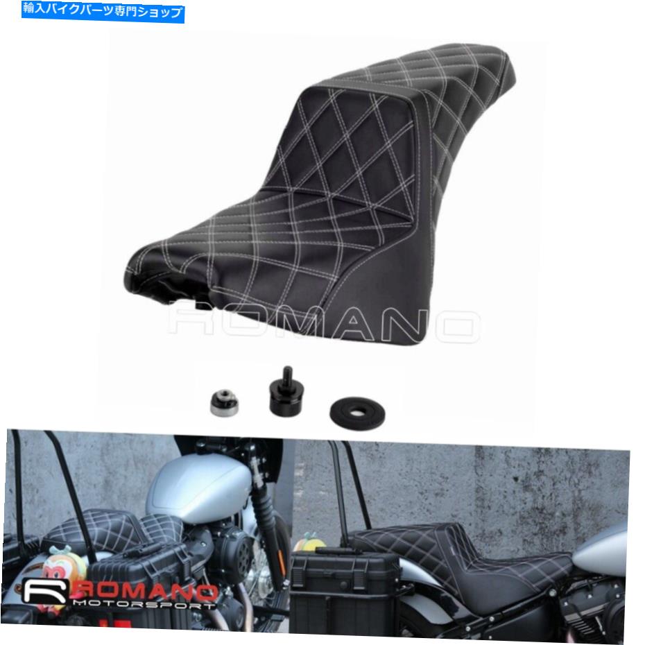 Seats ハーレーソフトアイルヘリテージクラシックFLHC FLHCSシートライダードライバー2アップ For Harley Softail Heritage Classic FLHC FLHCS Seat Rider Passenger Driver 2 Up