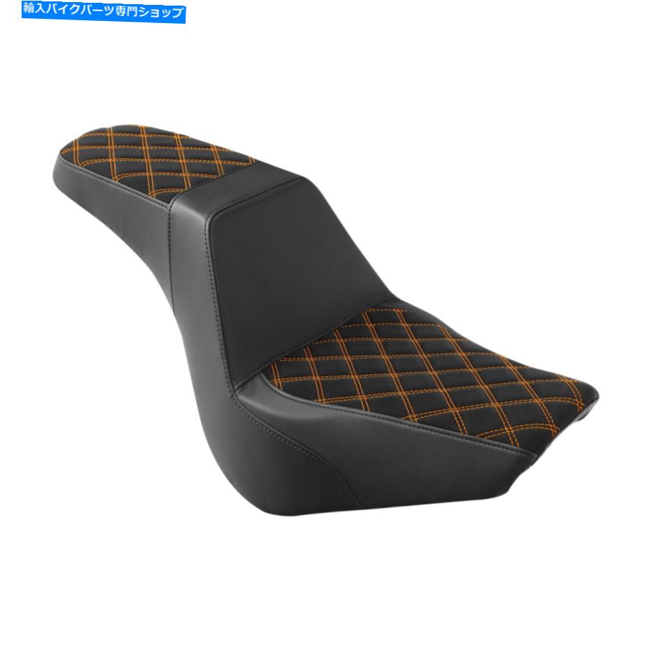 Seats ドライバーの乗客のピリオンシートハーレーソフトアイルストリートボブスタンダード18アップ Driver Passenger Pillion Seat Fit For Harley Softail Street Bob Standard 18-up