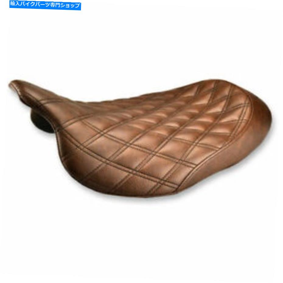 Seats Saddlemen Brown Renegade LS Stitch Solo Seat 2008-18 HarleyFLHT FLHR FLHX Saddlemen Brown Renegade LS Stitch Solo Seat for 2008-18 Harley FLHT FLHR FLHX