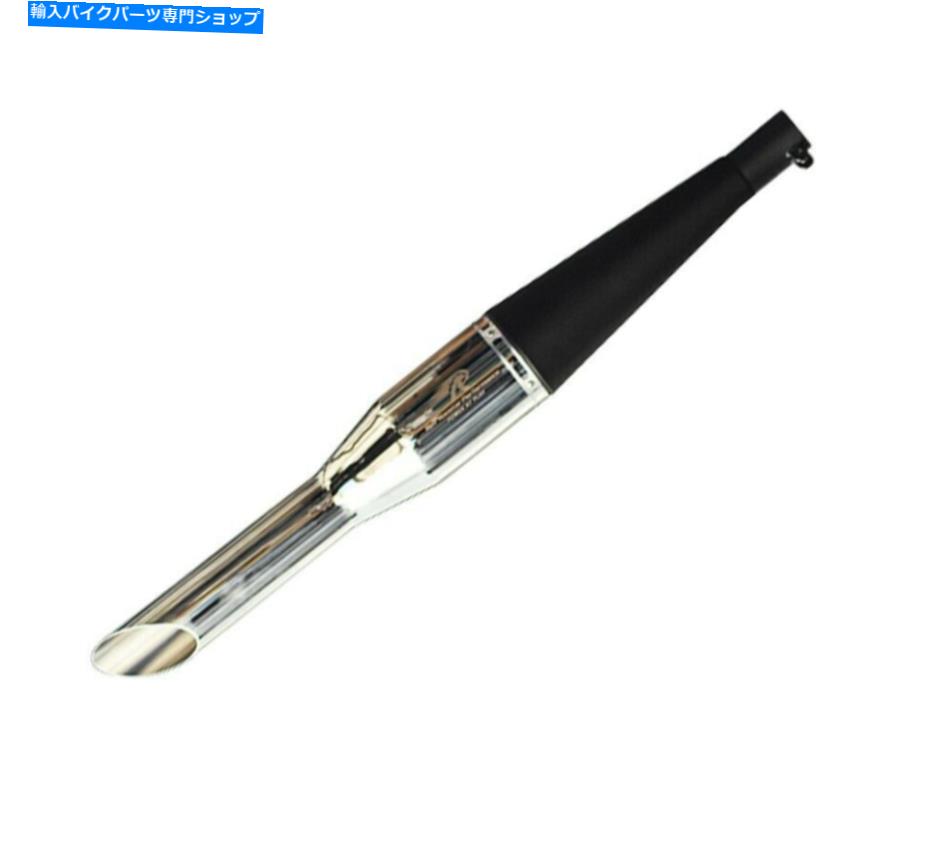 Seats ロイヤルエンフィールドSSマットブラックポリッシュレッドルースター排気サイレンサーの真新しい..