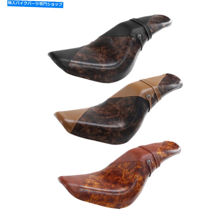 Seats ドライバーの助手席ハーレーソフトアイルスリムFLSLストリートボブFXBB 2018-2022に適しています Driver Passenger Seat Fit For Harley Softail Slim FLSL Street Bob FXBB 2018-2022