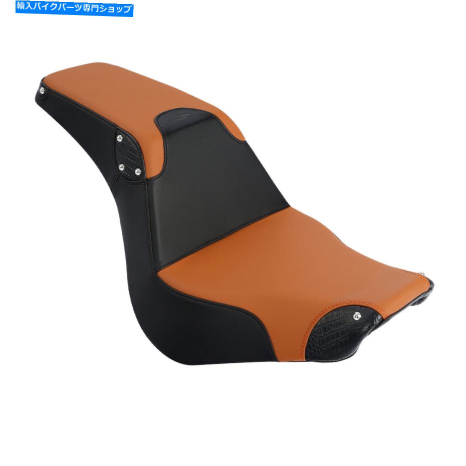 Seats ハーレーソフトアイルストリートボブスタンダードに適したドライバーライダーの助手席 Driver Rider Passenger Seat Fit For Harley Softail Street Bob Standard 18-later