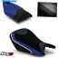 Seats BMW S1000RRシートカバー2012 2013 2014 HP4ブラックブルーフロントリアルイモト BMW S1000RR Seat Covers 2012 2013 2014 HP4 Black Blue Front Rear Luimoto