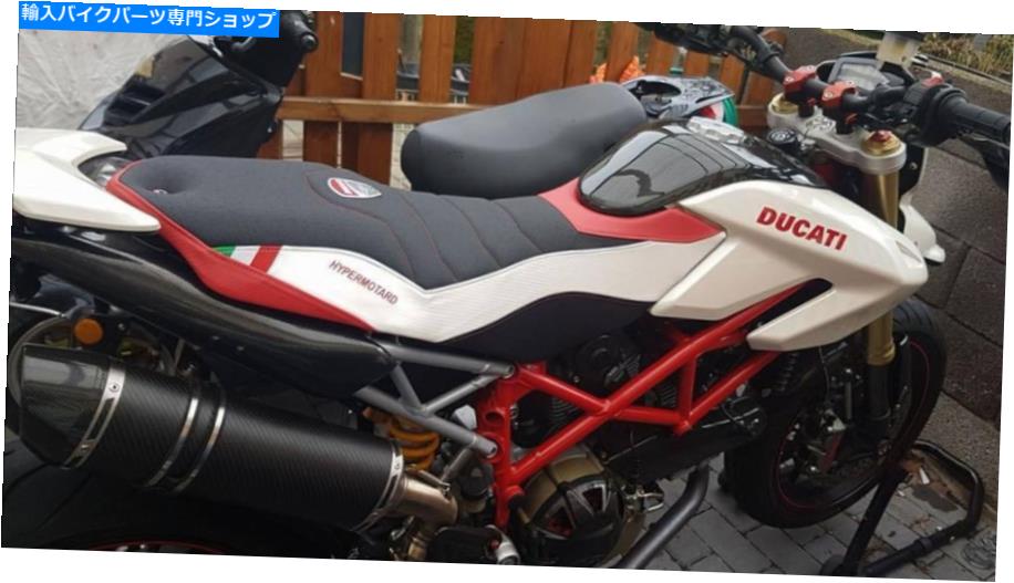 Seats Ducati Hypermotard 796 1100 Tappezzeria Italia Comfort FoamシートカバーUltragrip Ducati Hypermotard 796 1100 Tappezzeria Italia Comfort Foam Seat Cover UltraGrip