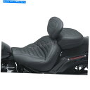 Seats マスタングシート最大プロファイル台形ステッチツーリング助手席-79335 Mustang Seats Max Profile Trapezoid Stitch Touring Passenger Seat - 79335