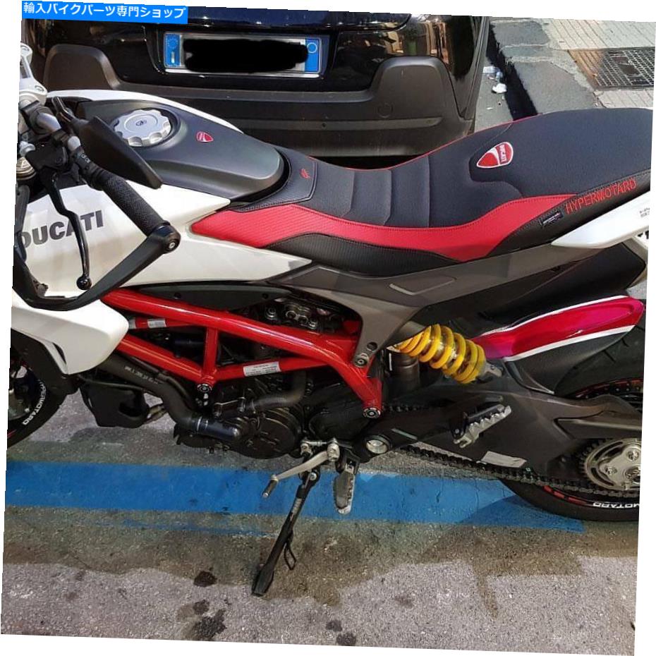 Seats Ducati Hypermotard 2013-2017 TappezzeriaItalia Comfort Foamシートカバー新しい Ducati Hypermotard 2013-2017 Tappezzeria Italia Comfort Foam Seat Cover New