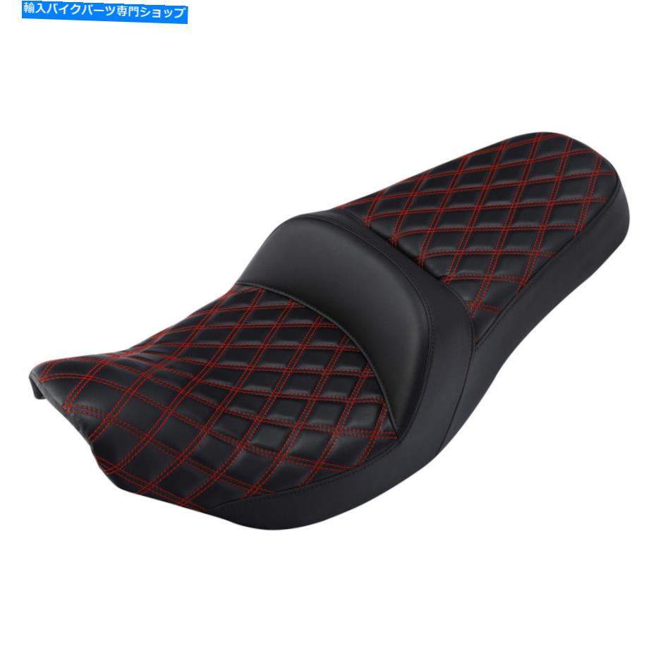 Seats インドのチーフダークホースにふさわしいブラック +レッドドライバーライダーと助手席17-2019 Bl..