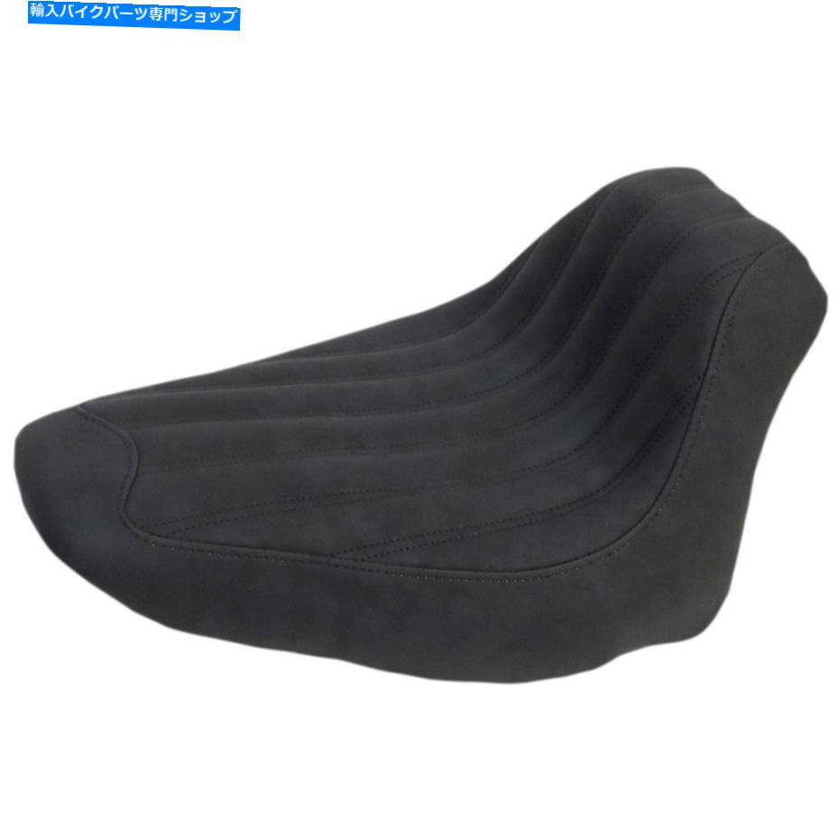 Seats 2006-17ハーレーソフトアイルflstc/flstsnのサドルマンナックルソロシート Saddlemen Knuckle Solo Seat for 2006-17 Harley Softail FLSTC/FLSTSN