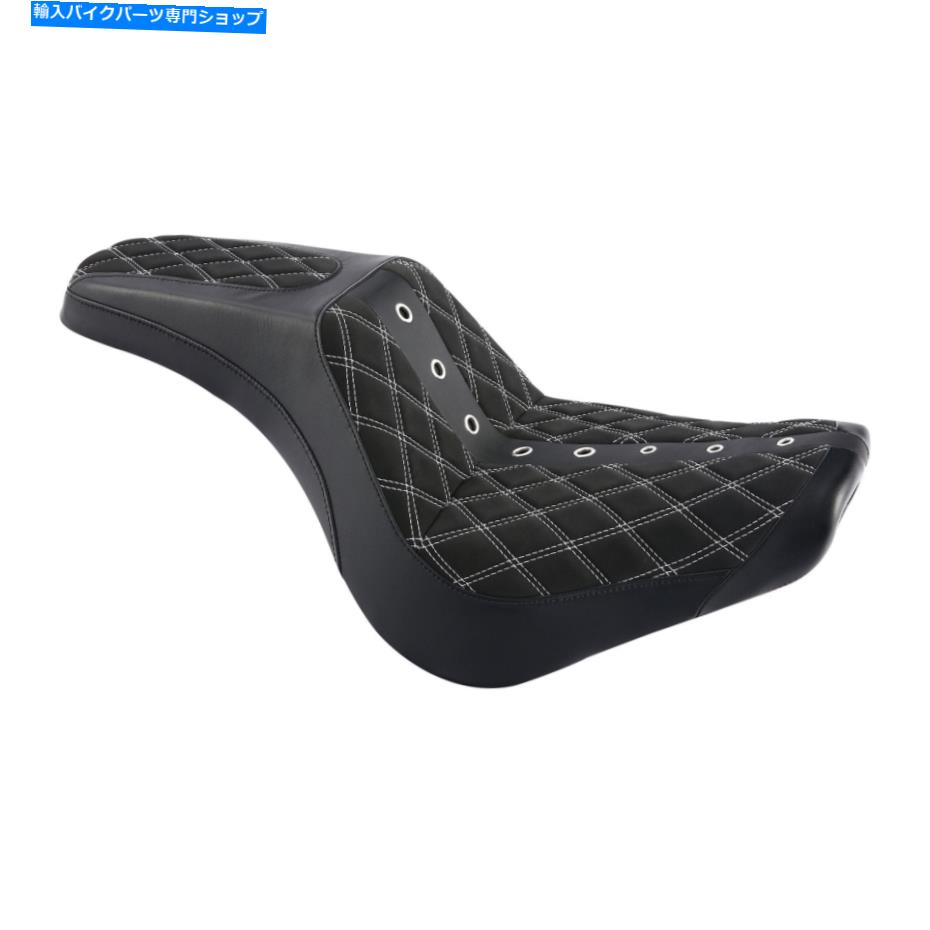 Seats ハーレーソフトアイルスタンダードFXST 2018-2022に適した2アップドライバーライダーの助手席 2-Up Driver Rider Passenger Seat Fit For Harley Softail Standard FXST 2018-2022