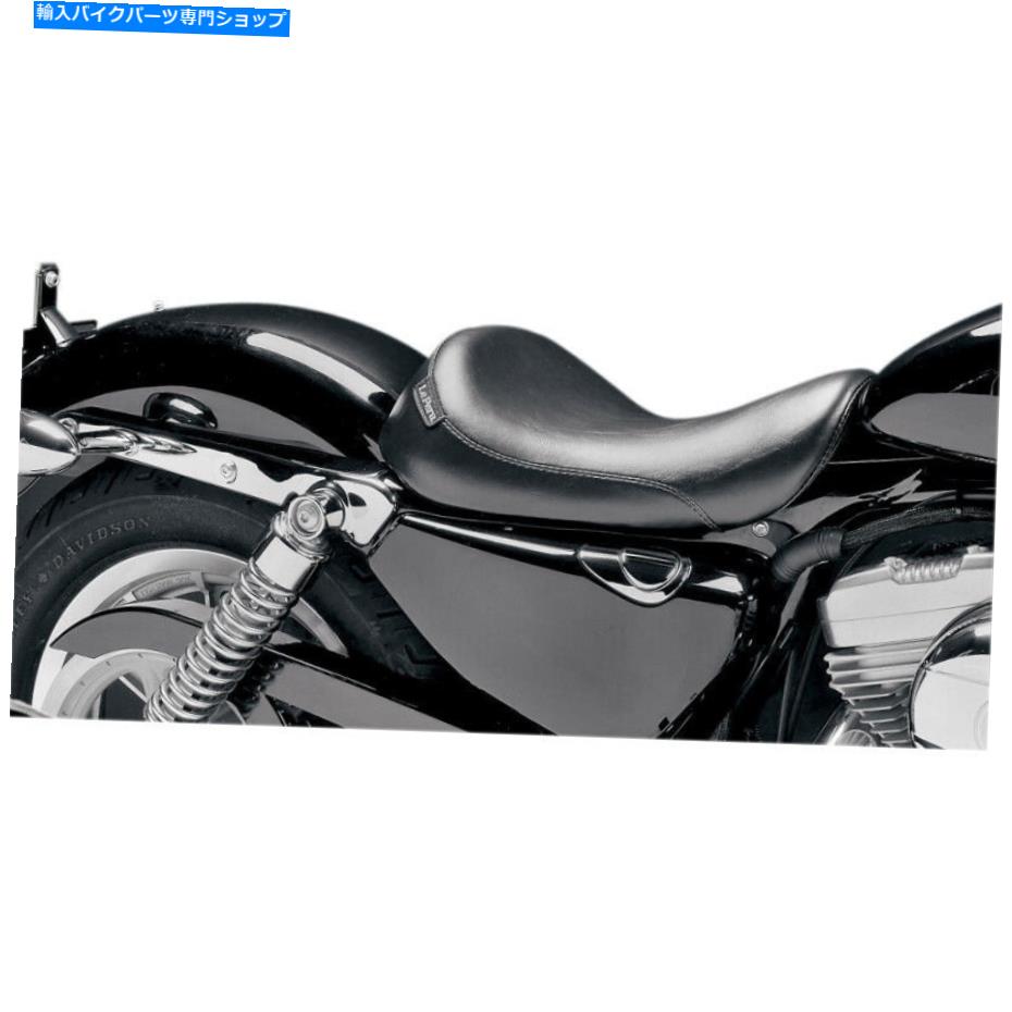 Seats Le Pera LF-856シルエットブラックソロシートハーレースポーツスター04-06 10-17 3.3タンク Le Pera LF-856 Silhouette Black Solo Seat Harley Sportster 04-06 10-17 3.3 Tank