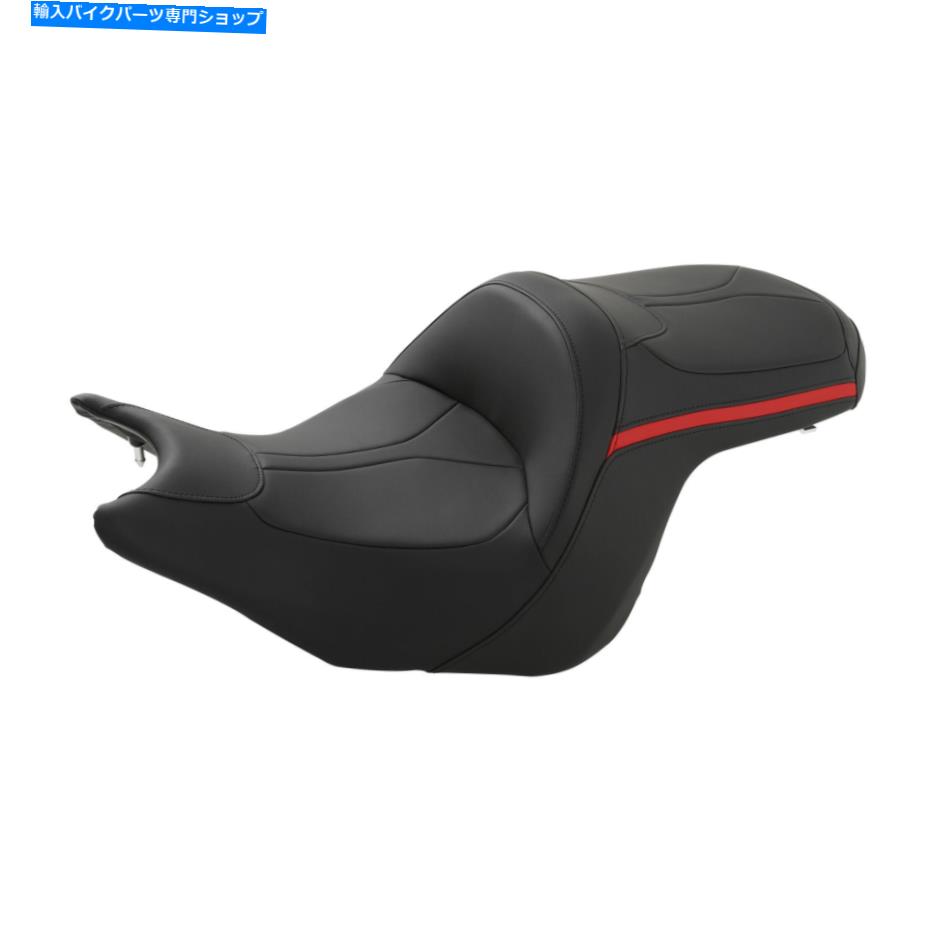 Seats ホンダゴールドウィングツアーDCT 2018-2021 2020に適したブラックレッドドライバーの助手席 Black Red Driver Passenger Seat Fit For Honda Goldwing Tour DCT 2018-2021 2020