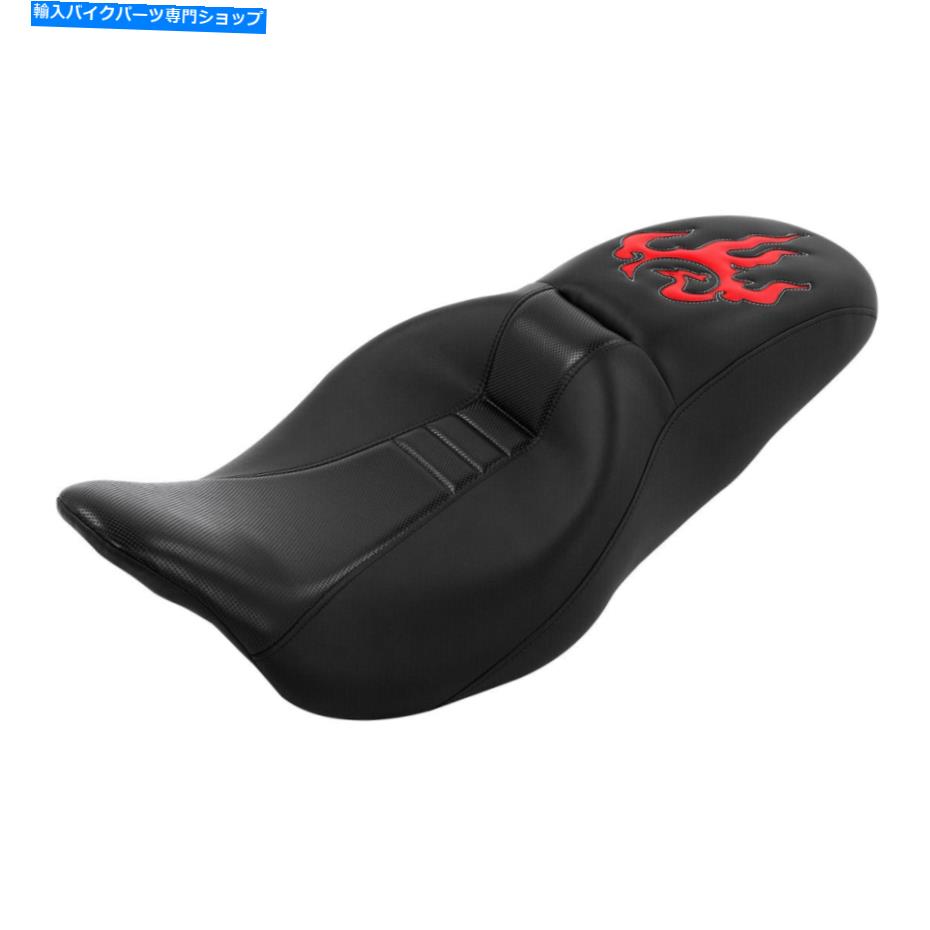 Seats ハーレーツーリングロードキングストリートグライドFLHX 09-22に適したドライバーと助手席 Driver & Passenger Seat Fit For Harley Touring Road King Street Glide FLHX 09-22
