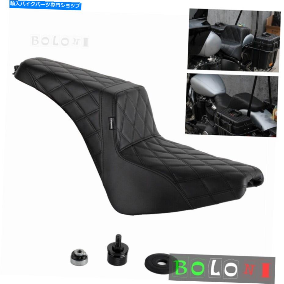 Seats ハーレーM8ストリートボブの2-Up LSゲルシート114 FXBB FXBBS FXST FLHCS 2018-22 2-Up LS Gel Seat For Harley M8 Street Bob 114 FXBB FXBBS FXST FLDE FLHCS 2018-22