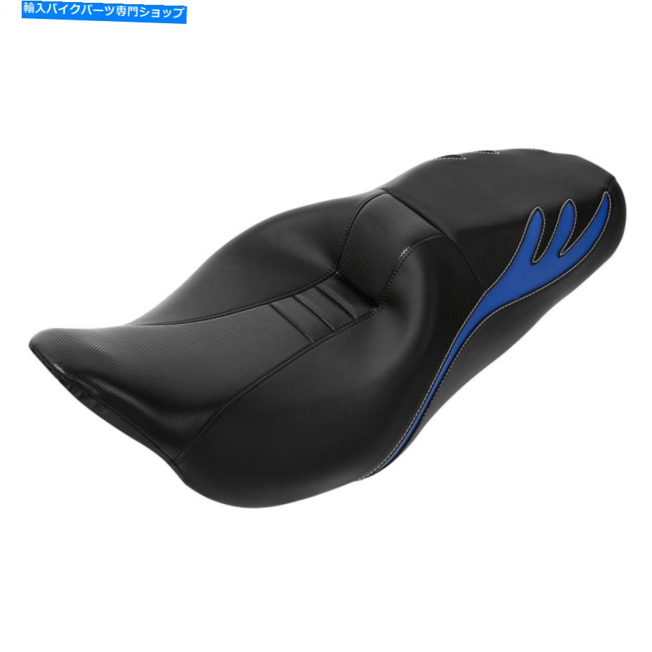 Seats ハーレーツーリングロードグライド2009-laterに適したワンピースドライバーと助手席 One Piece Driver & Passenger Seat Fit For Harley Touring Road Glide 2009-Later