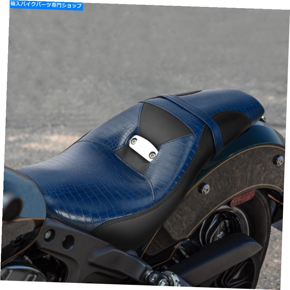 Seats ドライバーライダーとインディアンスカウトにふさわしい60 2016-2022 PUレザー Driver Rider & Passenger Seat Fit For Indian Scout Sixty 2016-2022 PU Leather