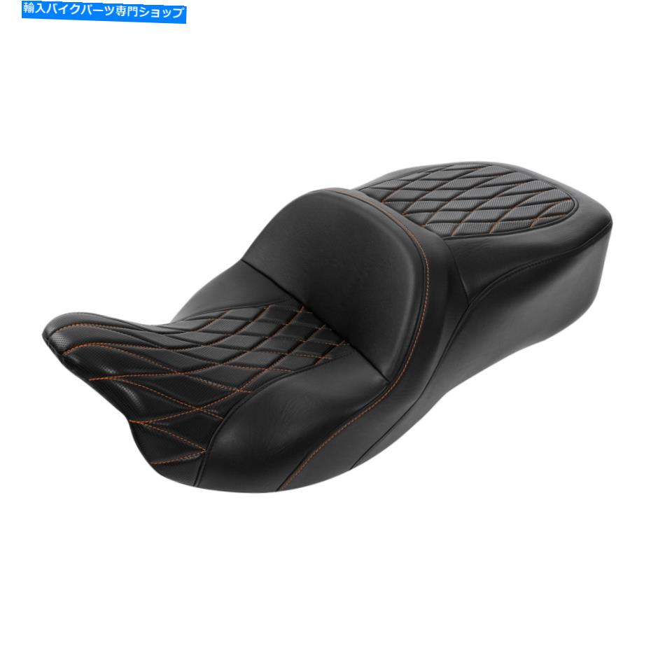 Seats ハーレーツーリングエレクトラストリートロードグライド2009+に適したドライバーの助手席 Driver Passenger Seat Fit For Harley Touring Electra Street Road Glide 2009+