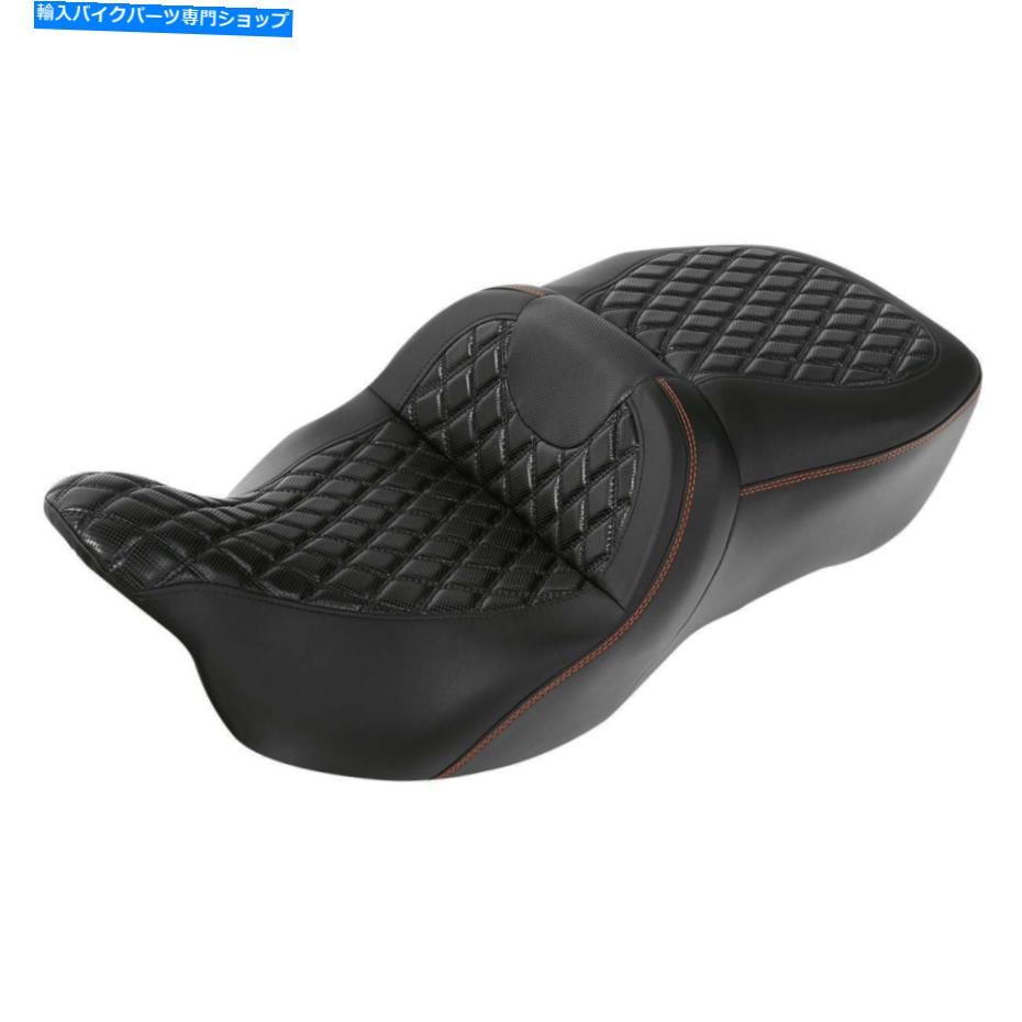 Seats ハーレーツーリングストリートグライドスペシャル2009-2022に適したドライバーの助手席 Driver Passenger Seat Fit For Harley Touring Street Glide Special 2009-2022