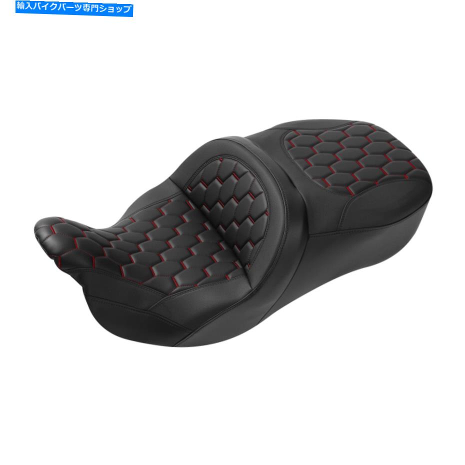 Seats ハーレーツアーロードエレクトラグライド2019-2022に適したライダードライバーの助手席 Rider Driver Passenger Seat Fit For Harley Touring Road Electra Glide 2019-2022