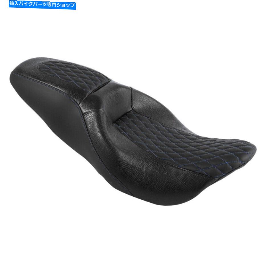 Seats ハーレーに適したワンピースドライバーと助手席CVOストリートグライド09-アップ One Piece Driver & Passenger Seat Fit For Harley Touring CVO Street Glide 09-UP