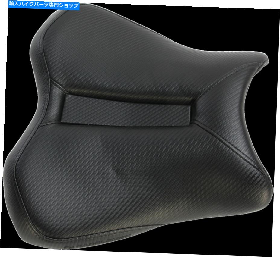 Seats サドルメンジェルチャネルトラックCFシートヤマハR1 15-20ストック高さ SADDLEMEN Gel-Channel TRACK CF Seat YAMAHA R1 15-20 Stock Height