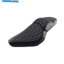 Seats V6交換席席ダブルカスタムパーツブラックホンダ反乱軍cmx 300 500 V6 Replacement Passenger Seats Doubl...