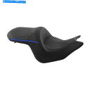 Seats Black+Blue Rider Driver＆Passenger Seat Honda GoldwingツアーDCT 18-2021に適しています Black+Blue Rider Driver & Passenger Seat Fit For Honda Goldwing Tour DCT 18-2021