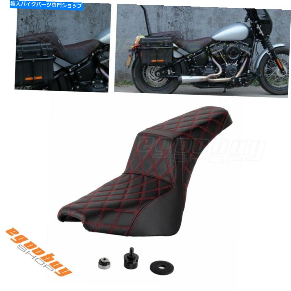 Seats ブラックドライバーの助手席2-for harley touring softail fxbb fxst deluxe Black Driver Passenger Seat 2-Up For Harley Touring Softail FXBB FXST Deluxe