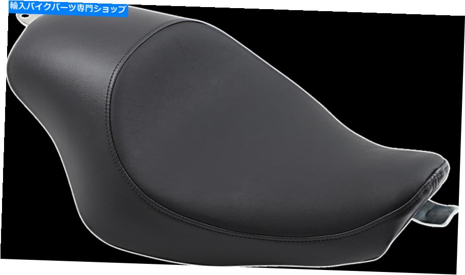 Seats DSブラックビニールハーレーダビッドソンロードスターのためのブラックビニールスムーズローソロシート2016-2020 DS Black Vinyl Smooth Low Solo Seat for Harley-Davidson Roadster 2016-2020