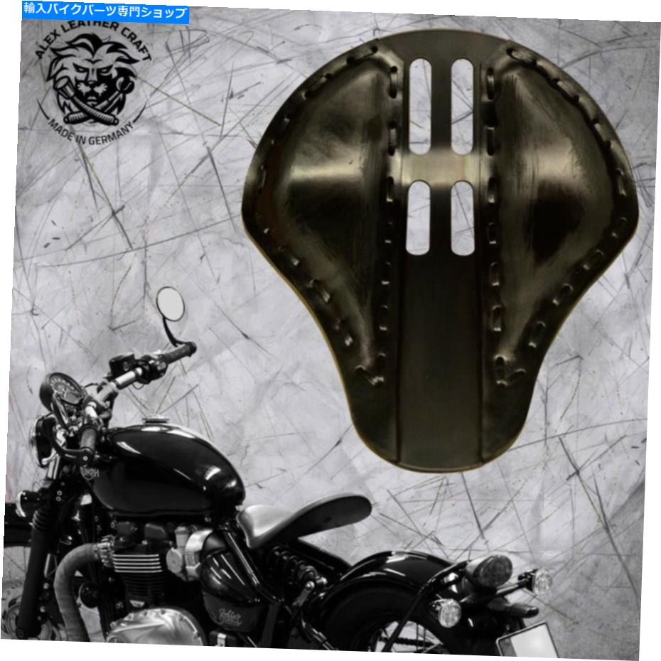 Seats 2016年以来のTriumph Bonnevilleボバー Triumph Bonneville Bobber since 2016 solo seat 4fourth vintage black size XL