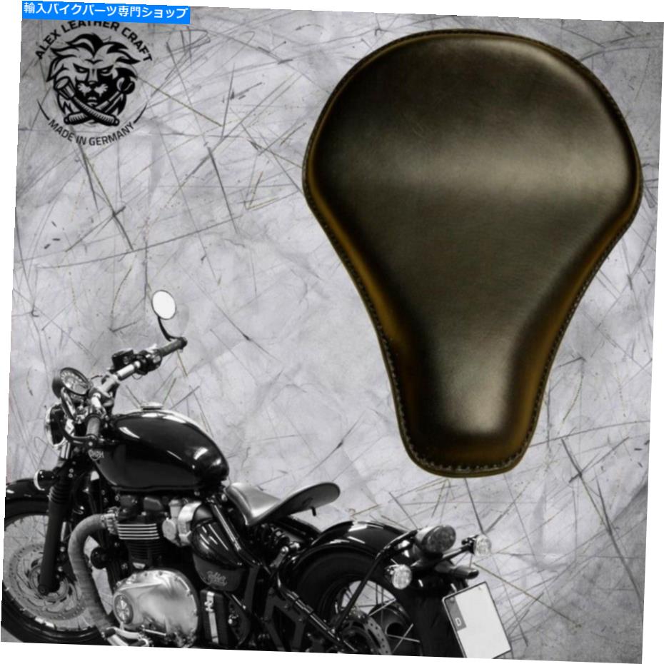Seats 2016年以来のTriumph Bonneville Bobberソロシート「ロングブラック」サイズm Triumph Bonneville Bobber since 2016 solo seat 